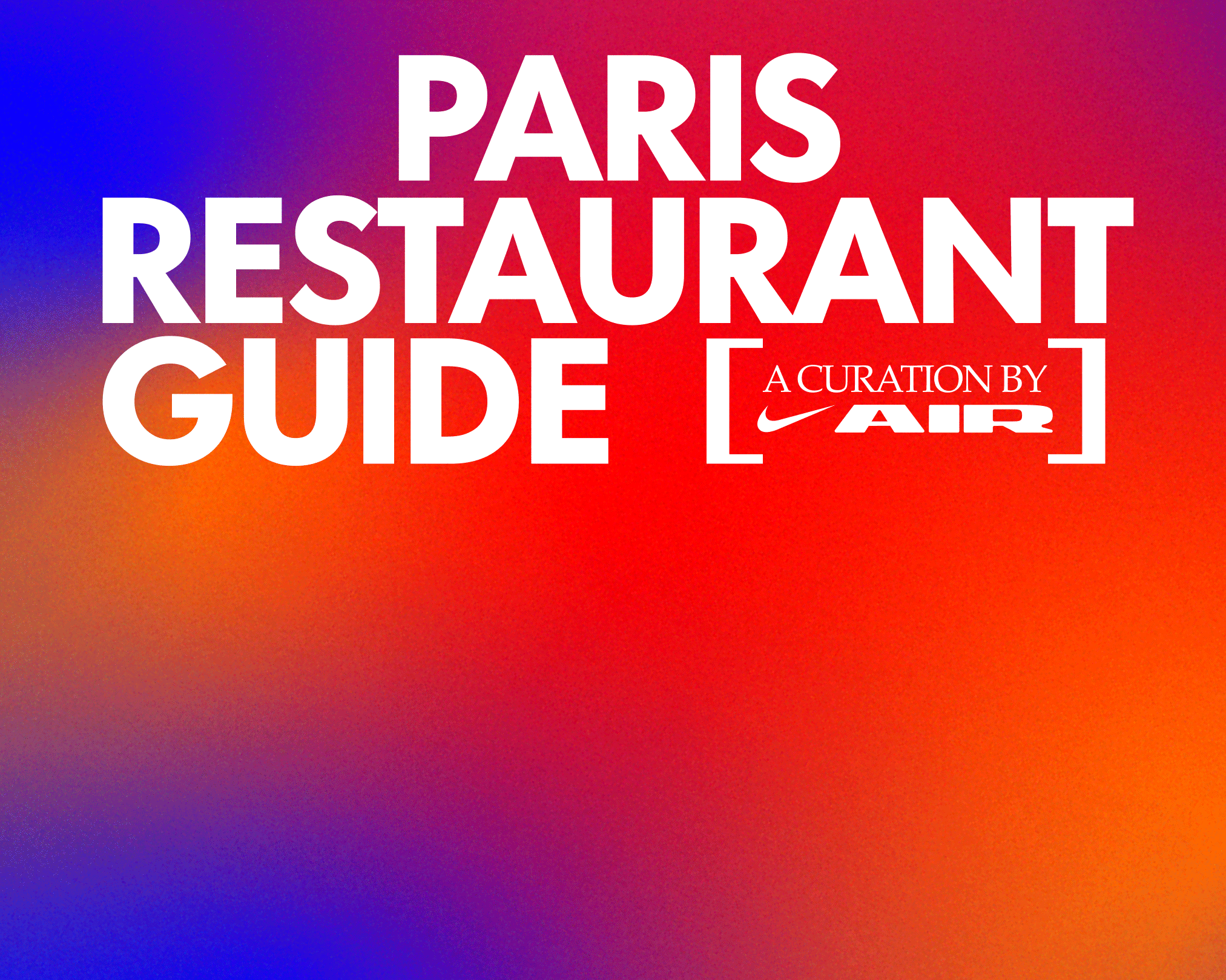 NIKE ON AIR EXPERIENCE